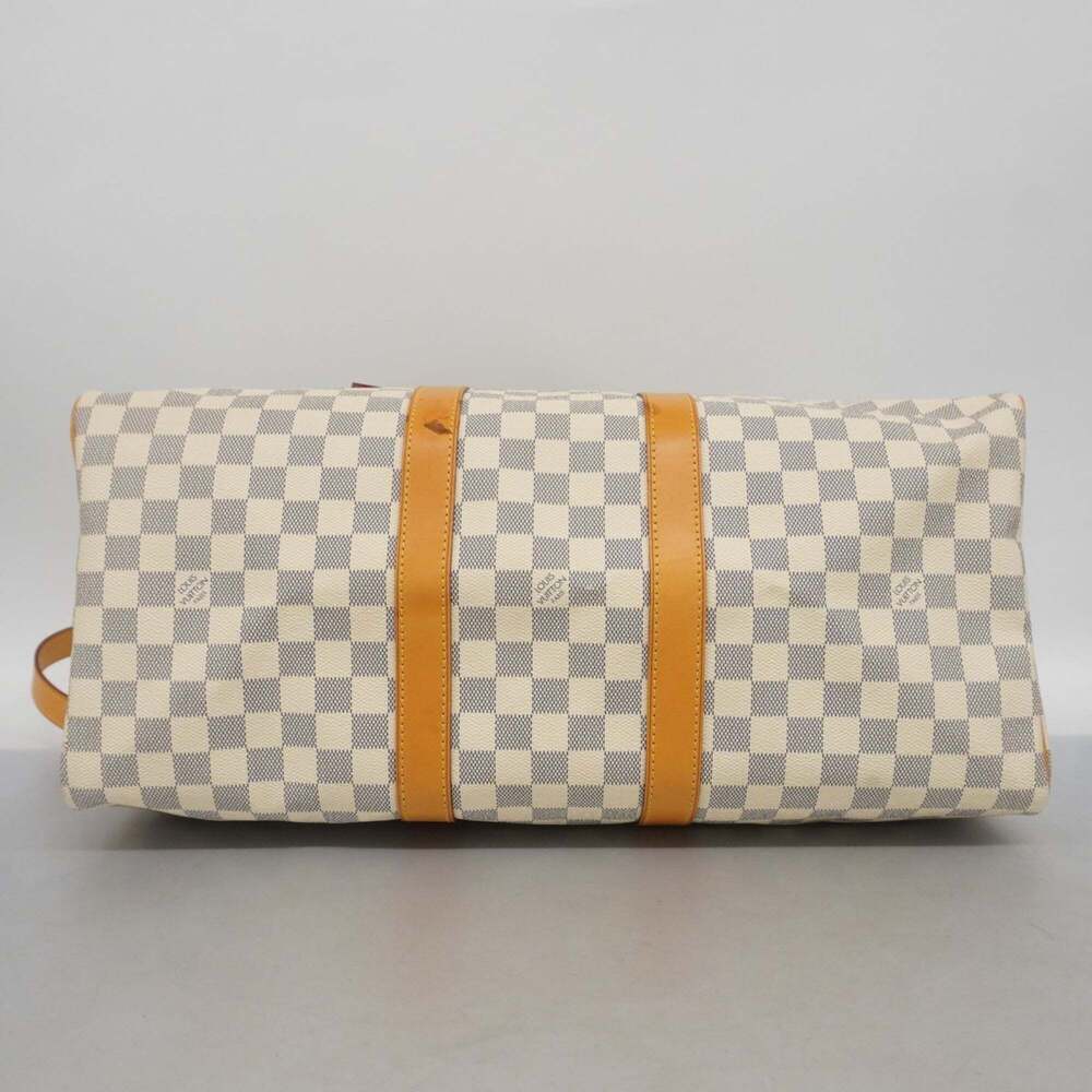 Louis Vuitton Keepall Bandouliere 45 Damier Azur Boston Bag N48223 White Women's - Picture 3 of 16